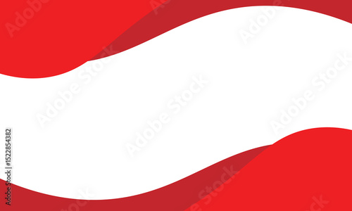 Vibrant red wave background with a flowing white center space. Ideal for banners, marketing materials, or presentations with a bold, modern, and energetic abstract design. Free Download Vibrant red wave background with a flowing white center space. Ideal for banners, marketing materials, or presentations with a bold, modern, and energetic abstract design. - GFXLoad
