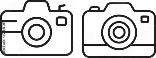 vector illustration of an old film camera