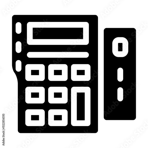 Debit card machine icon