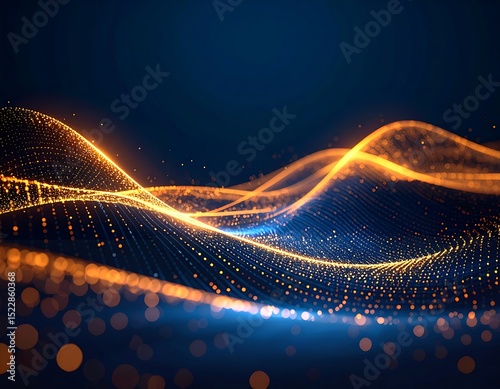 Abstract digital wave (2)
