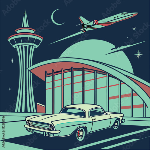 vintage passenger plane
