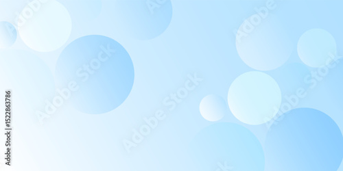 Modern geometric background gradient soft light blue bokeh for Graphic Business background hitech technology abstract modern