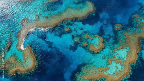 Blue water background