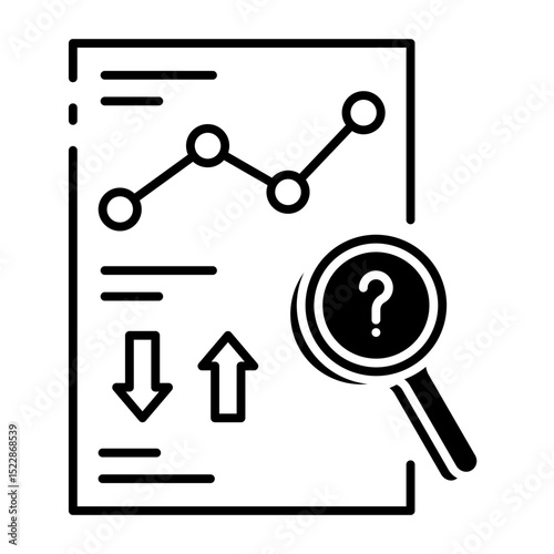 This Predictive Analytics icon is suitable for Artificial Intelegence, Chatbot, etc