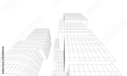 Fototapeta Naklejka Na Ścianę i Meble -  abstract architectural background