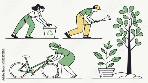 gardener with watering can