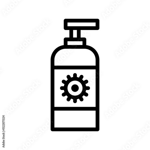 Health Icon Hand Sanitizer. Perfect for hygiene, cleanliness, or disinfection.