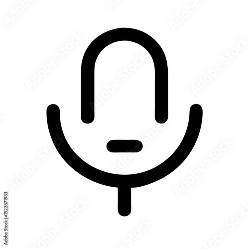 microphone voice input icon design