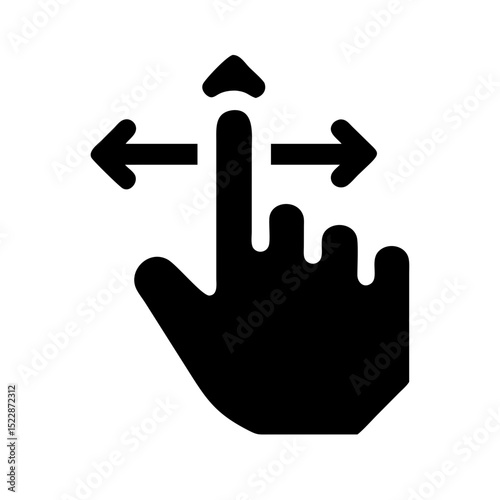 move drag hand pointer icon design