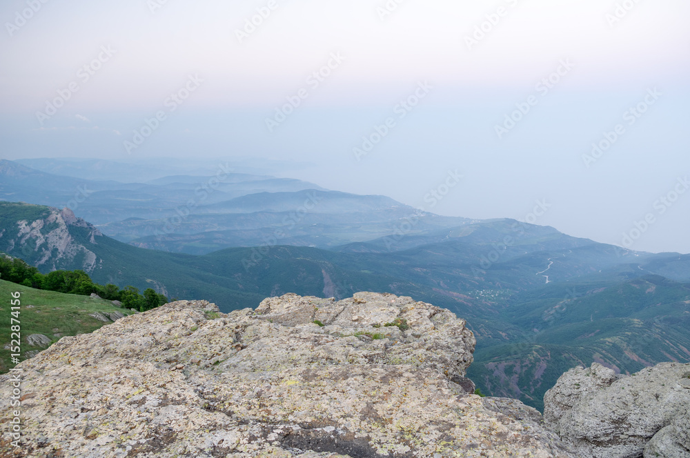 Fototapeta premium View of mountain landscape.