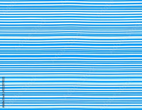 Abstract blue and white horizontal stripes