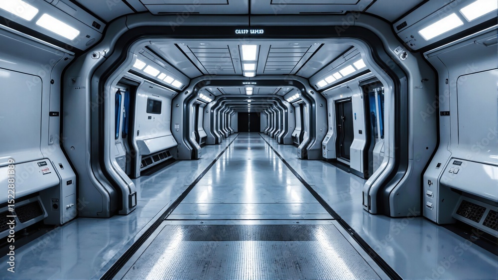 Obraz premium underground parking garage