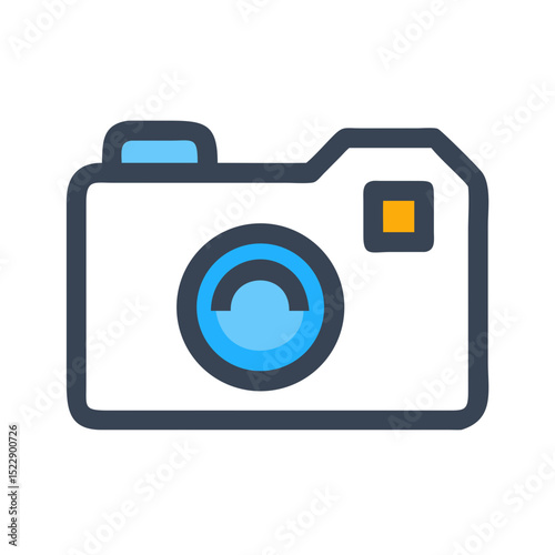 photo  capture digital camera icon design