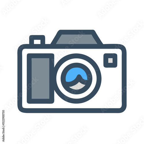 photo  capture digital camera icon design
