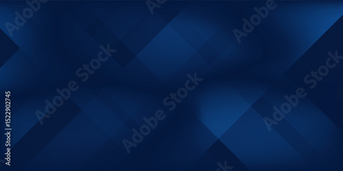 Abstract black dark navy blue silver abstract pattern background. Geometric shape. Line triangle angle fold polygon diamond simple abstract modern design