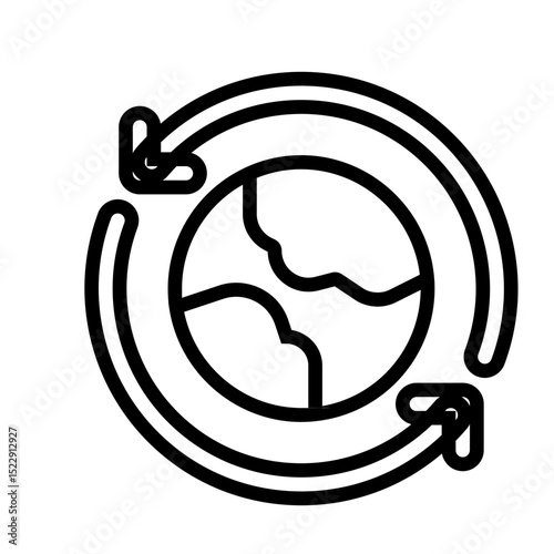Eco-Friendly Icons Depicting Sustainability and Environmental Conservation Concepts