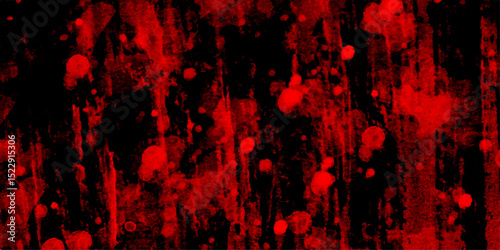 Red stucco wall background texture red and black marble stone texture. Dark red glowing black neon watercolor old wall with cement texture. Crimson Red background texture grunge wall rustic concept