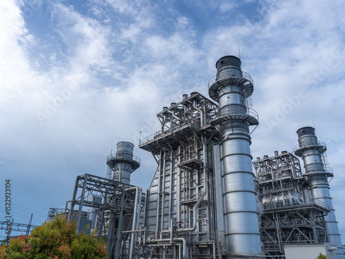 Equipment in water treatment plant in chemical industry to purify water for Steam generator, power plant, oil and gas, heat recovery Steam generator (HRSG)