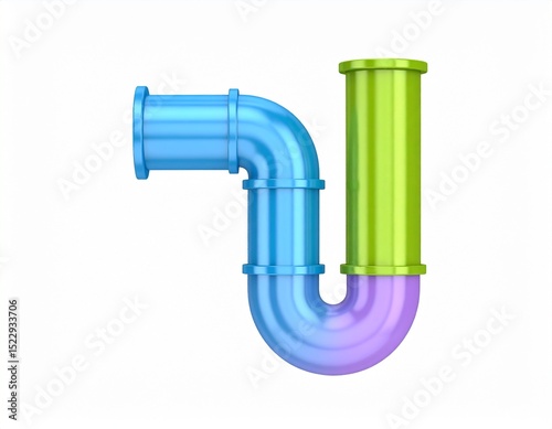 Generated image : raccords de plomberie