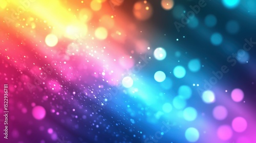 Radiant Abstract Light Motion