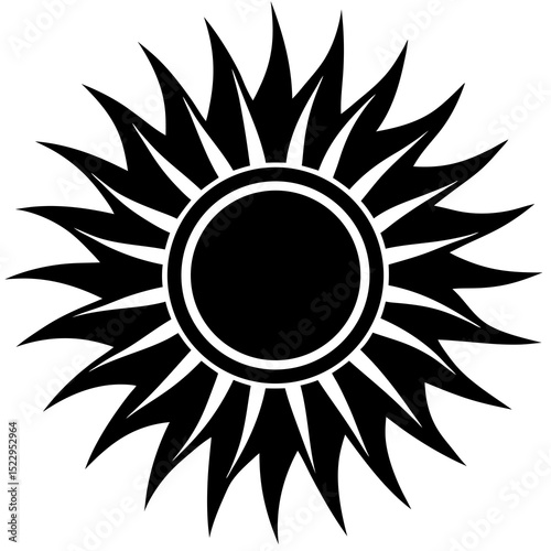 sun and flower