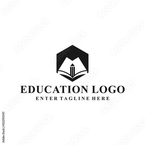 education design logo,icon,symbol,generic book logo,illustration,university,school,success,tech,study,student,linear,template,outline,company,marketing,brand,internet