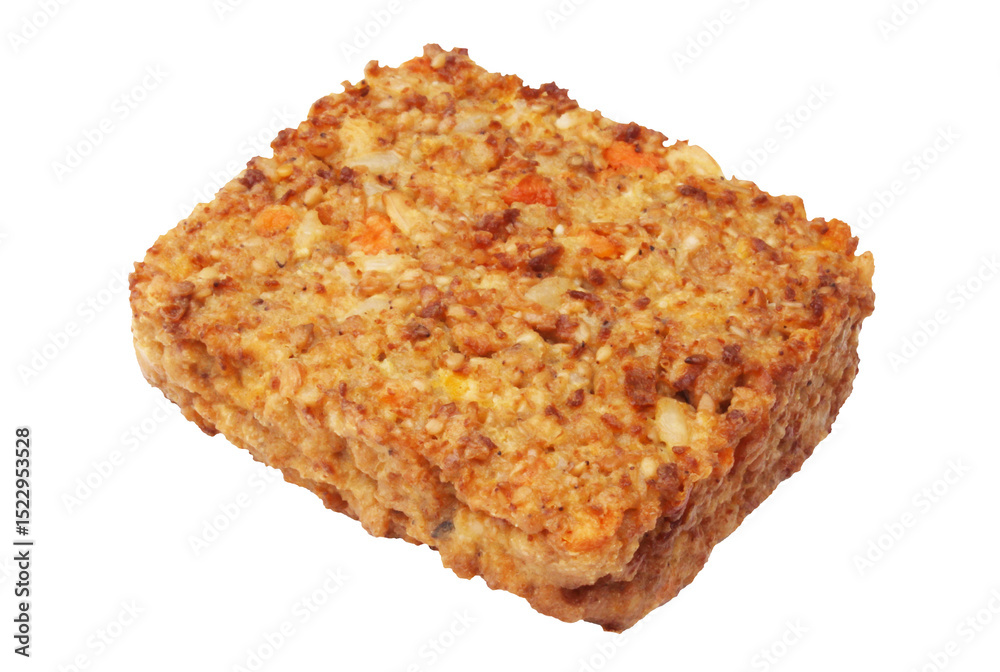Vegetal patty / transparent background Vegetal patty / transparent background