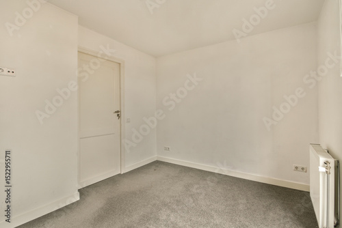 Minimalist Interior with White Walls