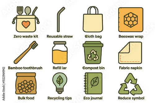Eco-friendly essentials: reusable items for sustainable living and waste reduction