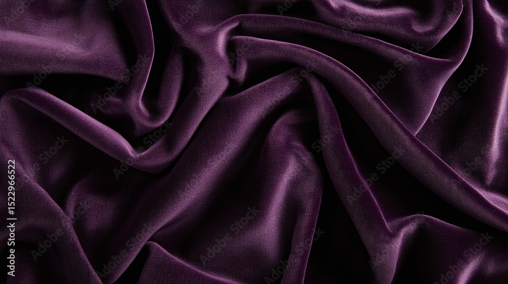 Obraz premium Dark Purple Velvet Fabric Texture Background