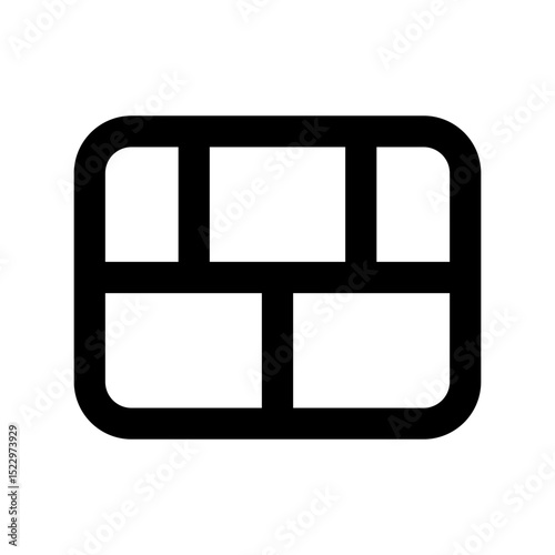 ai firewall line icon