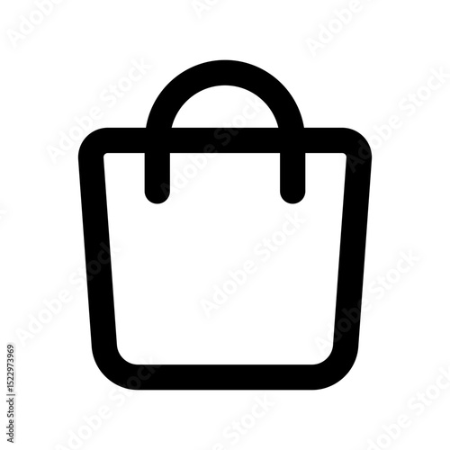 bag line icon