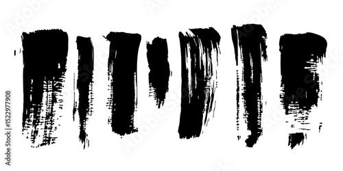 set of ink splashes
