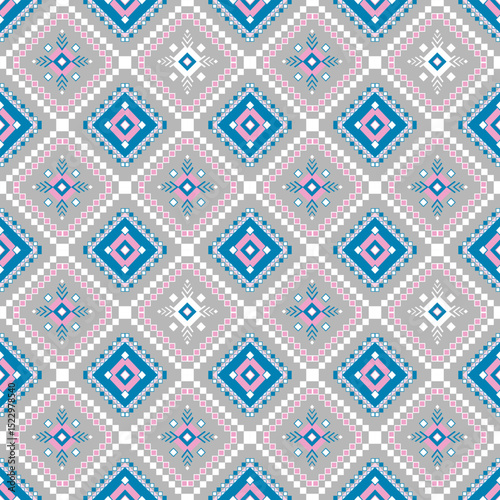 Geometric pattern, white isolate background