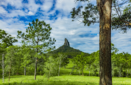 Mount Coonowrin im Glass House Mountains National Park