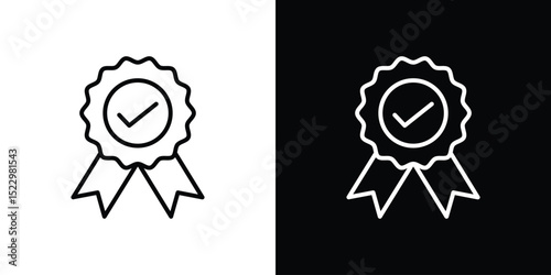 Accreditation icon Graphic vector set for ui design