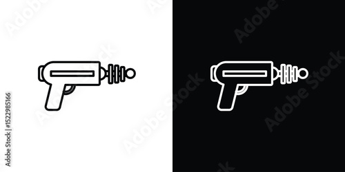 Blaster icon Graphic vector set for ui design