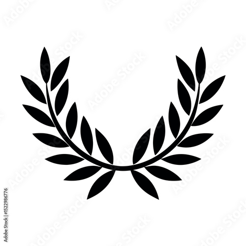 laurel wreath vector illustration