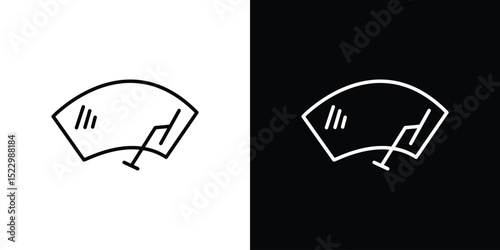 car windscreen icon Graphic vector set for ui design