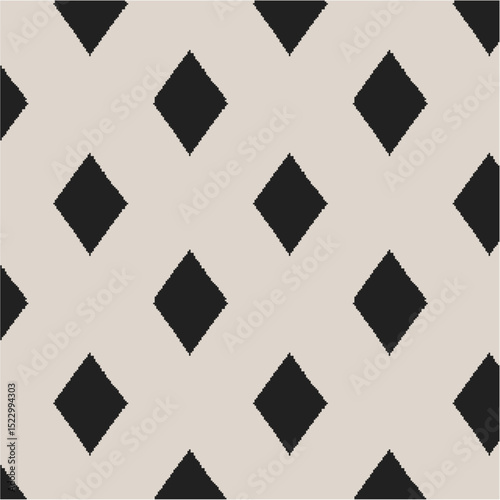 black and white geometric pattern
