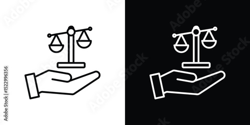 Ethics icon Graphic vector set for ui design