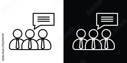 Expert opinion icon Graphic vector set for ui design