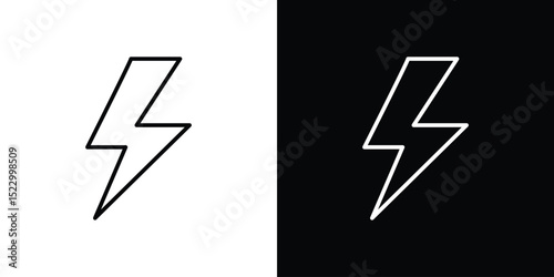 Flash icon Graphic vector set for ui design