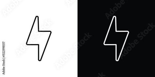Flash icon Graphic vector set for ui design