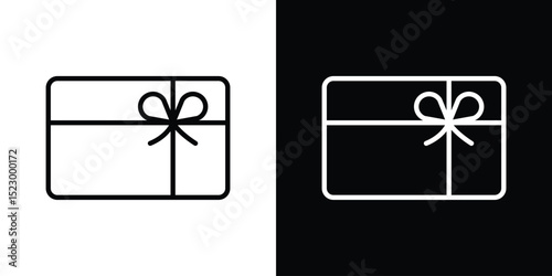 Gift voucher icon Graphic vector set for ui design