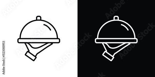 Hand holding tray icon Graphic vector set for ui design