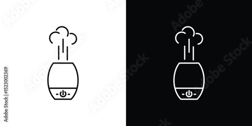Humidifier Graphic vector set for ui design