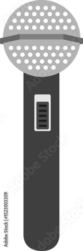 classic mic image - vocal mic design - dynamic mic clipart