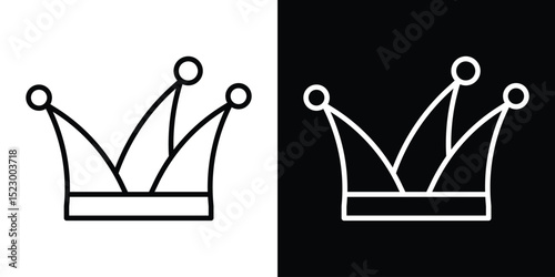 Joker hat icon Graphic vector set for ui design