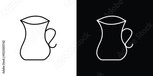 Jug icon Graphic vector set for ui design